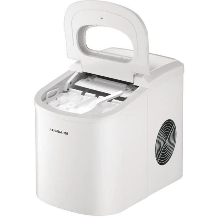 26 lbs. Freestanding Ice Maker in Silver - The Home Depot