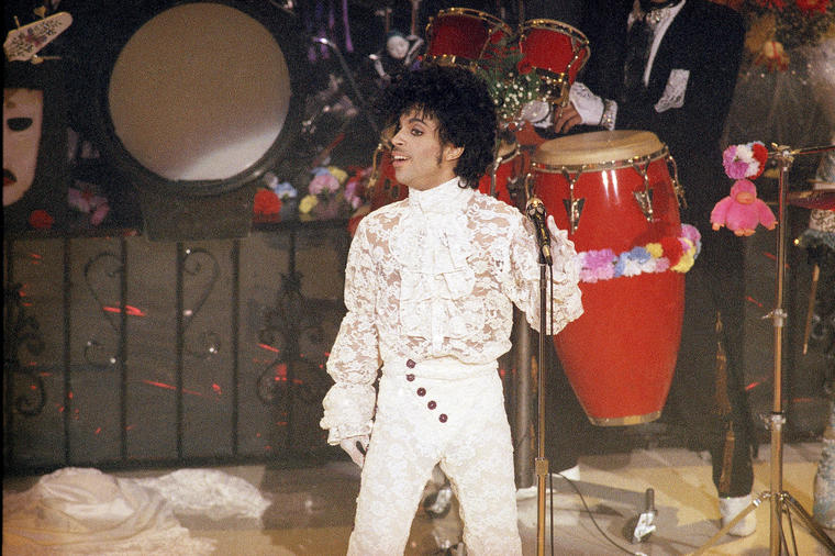Prince en los Premios Grammy 1985