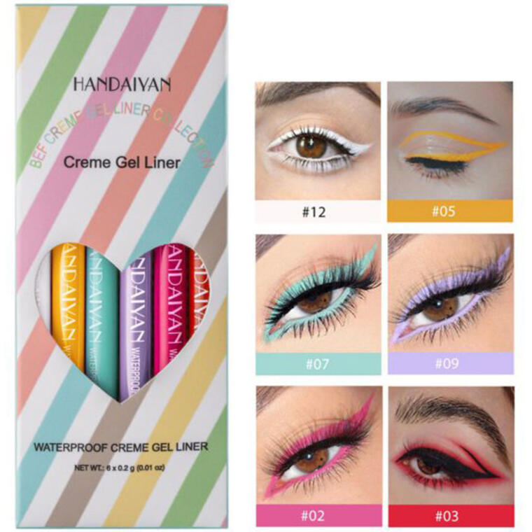 6 Colors Eyeliner Pen - Walmart
