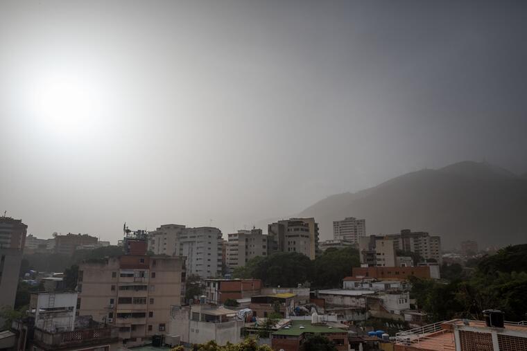 Una nube de polvo del desierto del Sahara afectará a Venezuela está semana