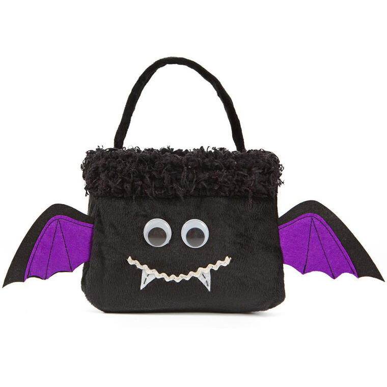 Bat Halloween Treat Bag - Home Depot