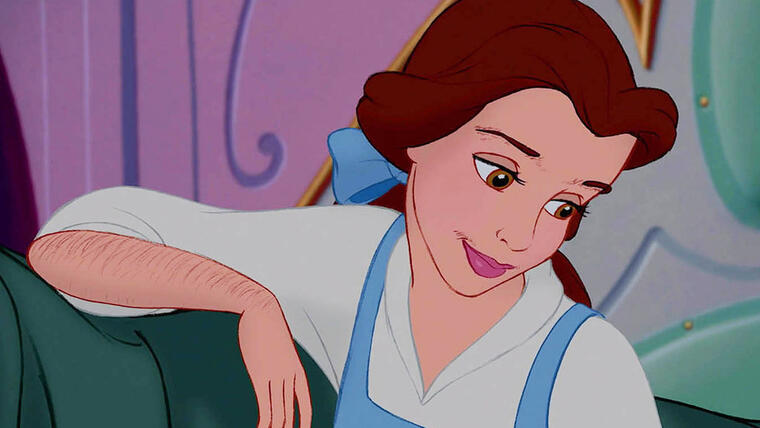 BuzzFeed muestra cómo lucirían las princesas de Disney con vello corporal  (FOTOS)