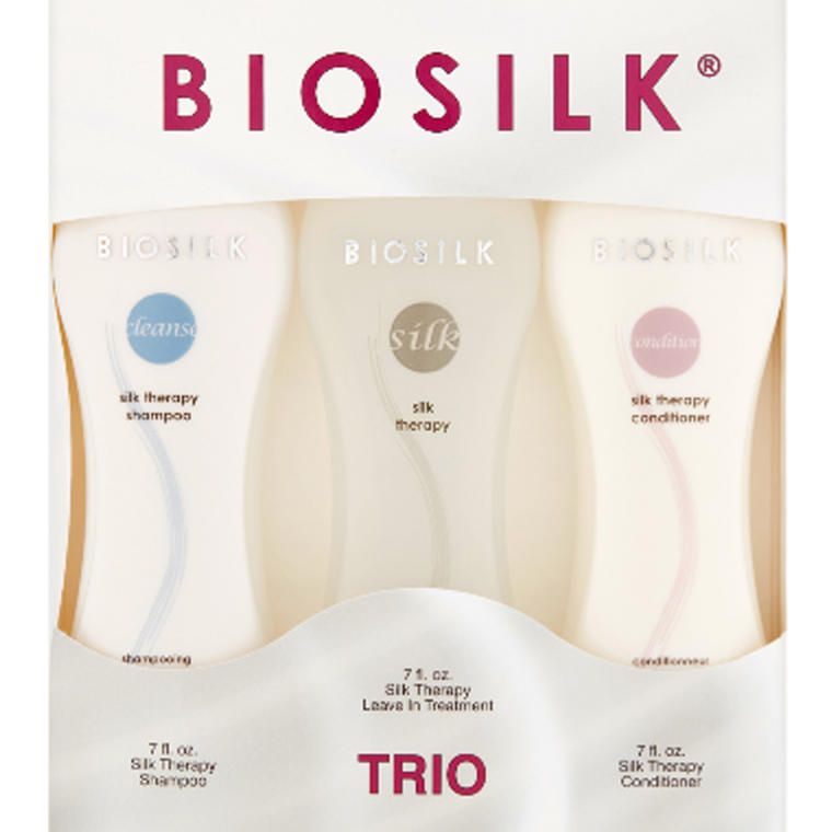 BioSilk Silk Therapy Trio Gift Set, 7 Oz Each