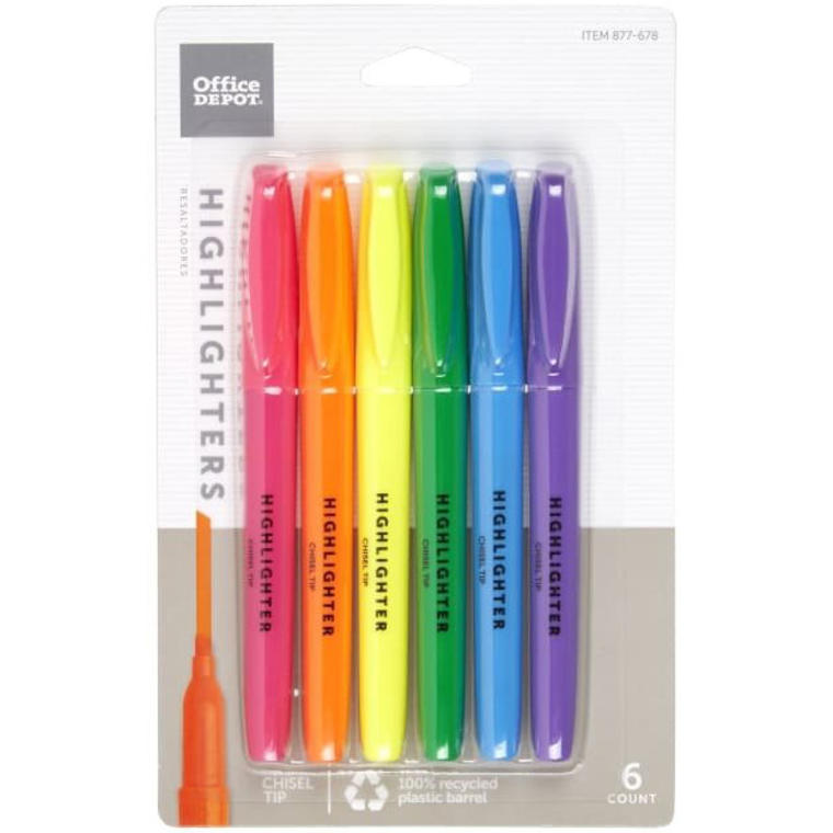 Brand Pen-Style Highlighters - Office Depot
