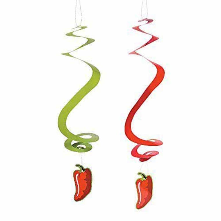 Chili Pepper Hanging Swirls for Cinco de Mayo - Walmart