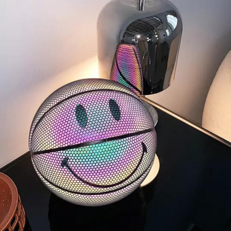 Chinatown Market X Smiley UO Exclusive Iridescent Basketball - Urban Outfitters