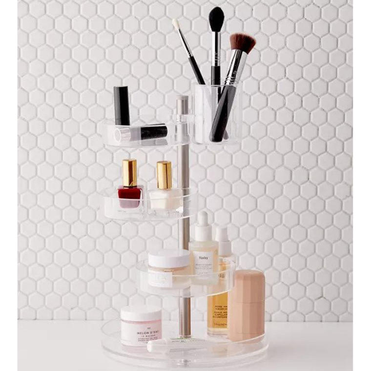 Clear Vertical Cosmetics Organizer - Urban Outfitters