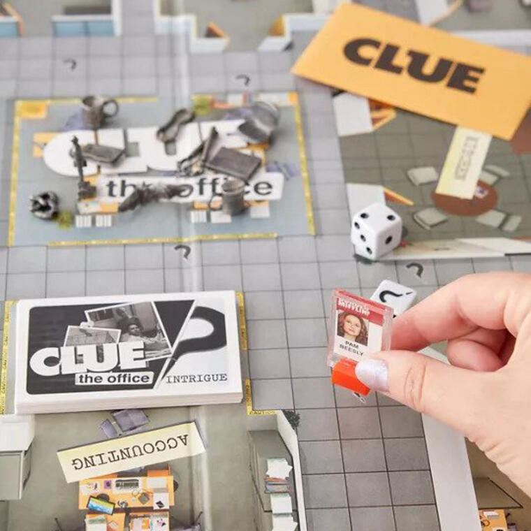 Clue The Office Board Game - Urban Outfitters
