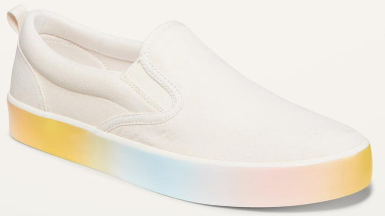 Ombré Canvas Slip-Ons for Girls - Old Navy