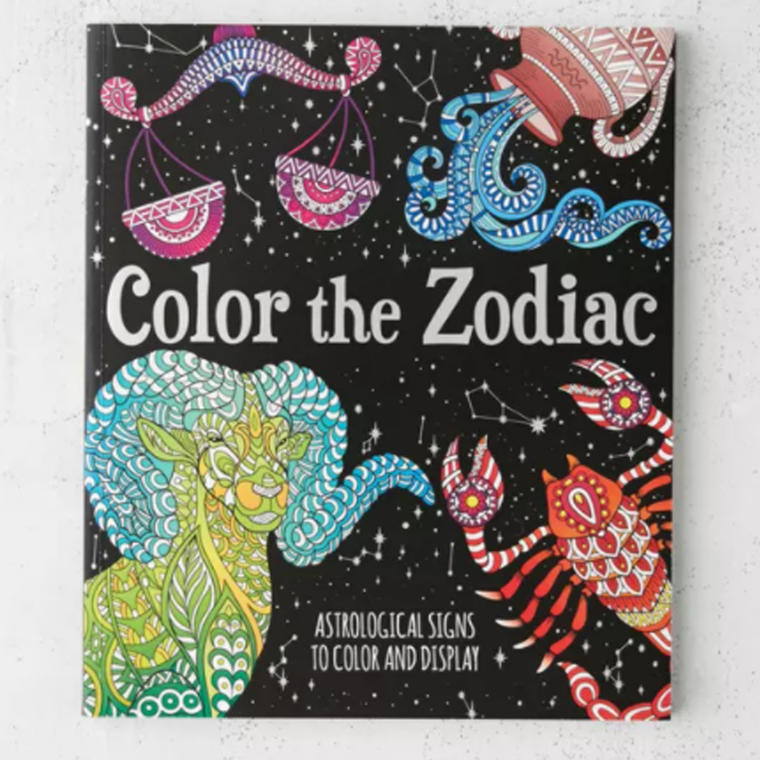 Color the Zodiac: Astrological Signs to Color and Display By Astrid Sinclair