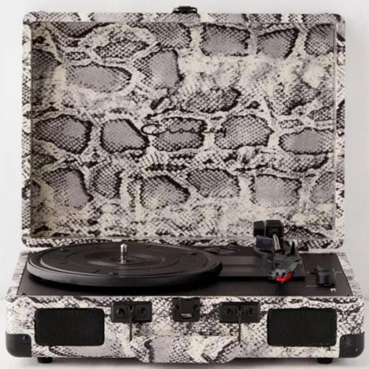 Crosley UO Exclusive Snakeskin Cruiser Bluetooth Record Player - Urban Outfitters