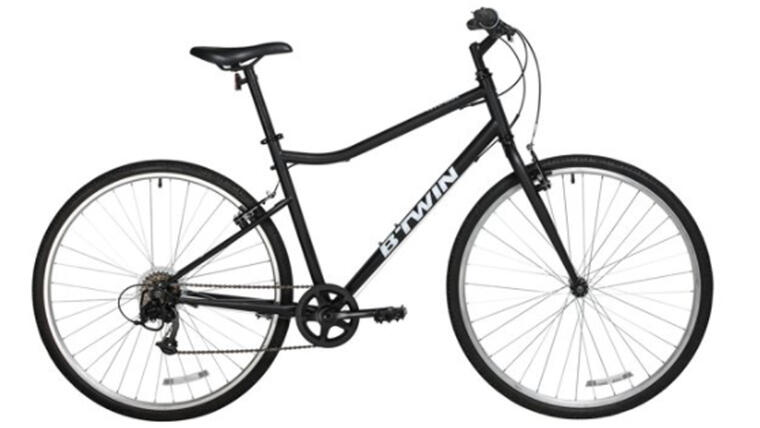 Decathlon - Riverside Hybrid Bike 100, M,700c, Black