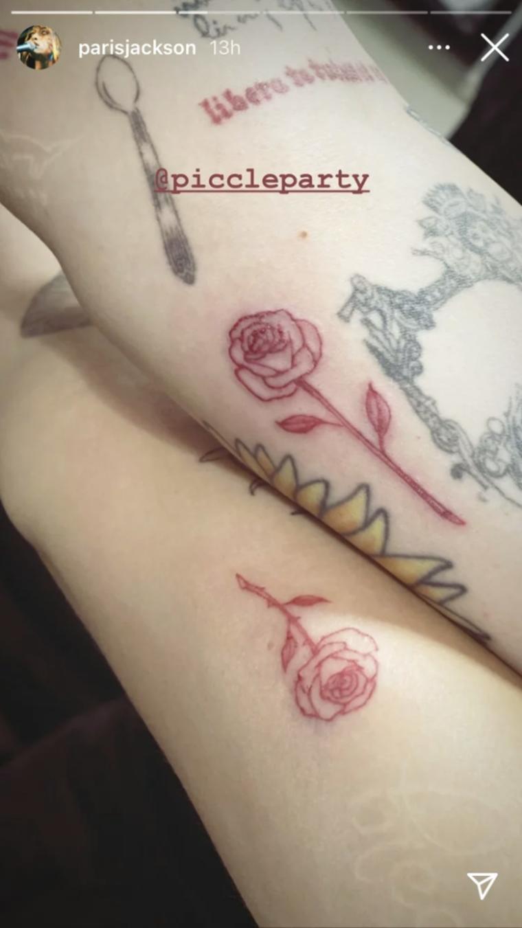 Tatuajes de Cara Delevingne y Paris Jackson