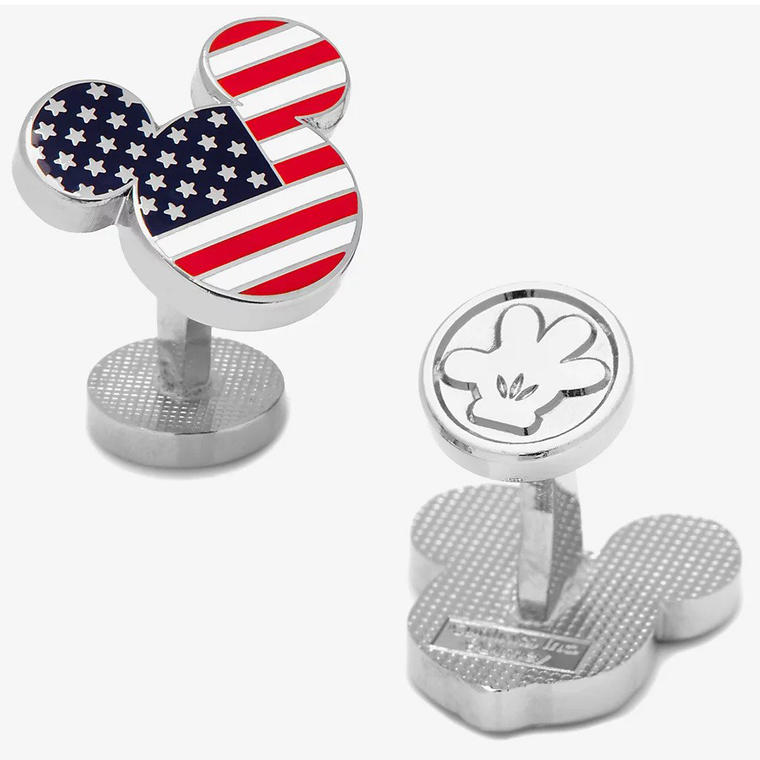 Disney Mickey Mouse Stars And Stripes Cufflinks - Hot Topic