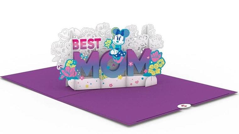 Disney's Minnie Mouse Best Mom 3D card - Love Pop