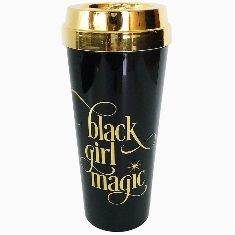 Effie?s Paper Black Girl Magic Coffee Travel Mug - Walmart