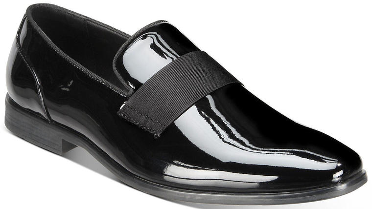 Men's Haydan Patent Slip-On Loafers - Macy's