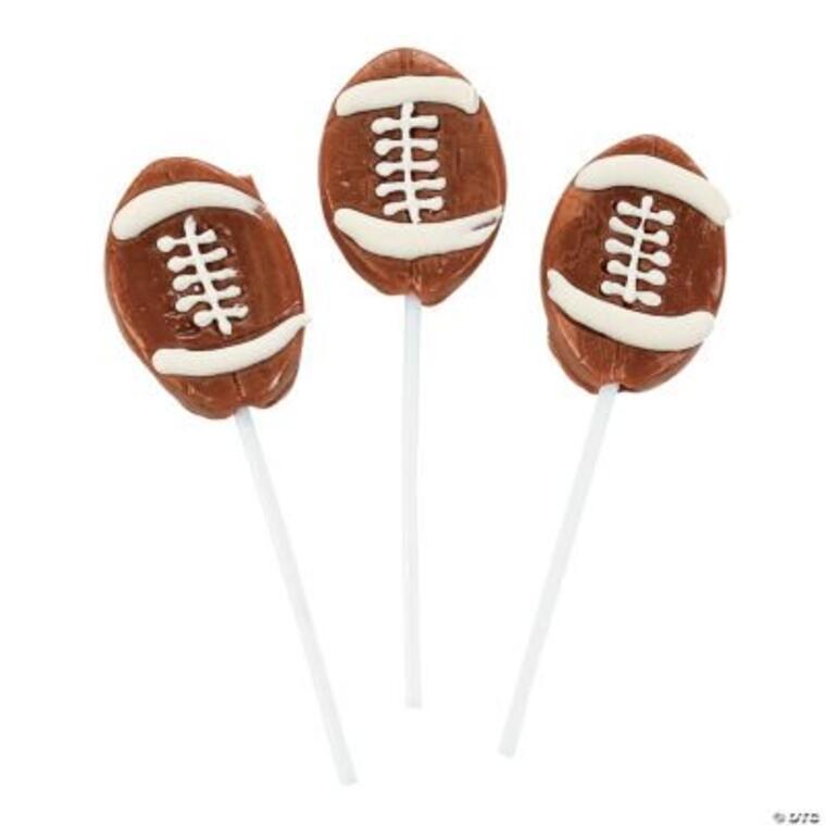 Football Lollipops