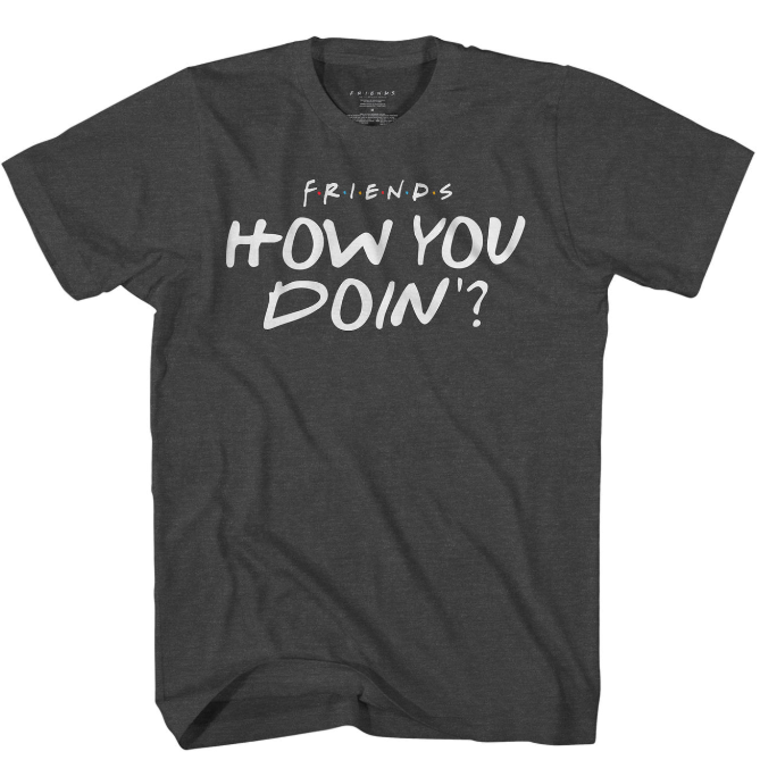Friends "How You Doin?" Little & Big Boys Crew Neck Short Sleeve Graphic T-Shirt- JC Penney