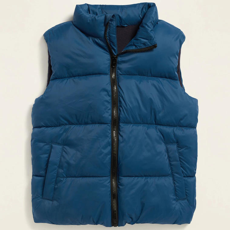 Frost-Free Solid Puffer Vest for Boys- Old Navy