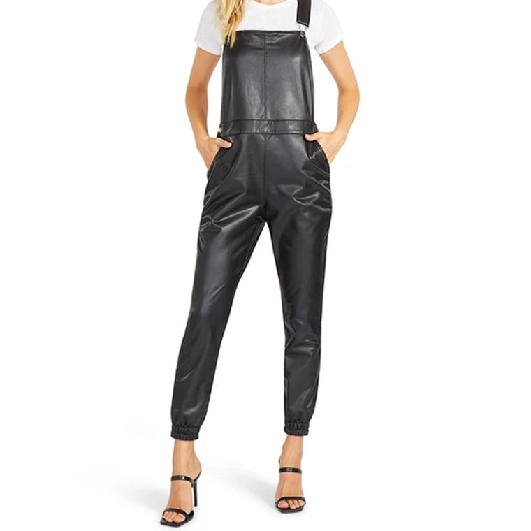 Gets The Jog Done Vegan Leather Overall