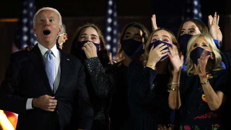 Joe Biden y familia