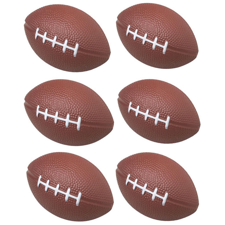 GIFTEXPRESS 1 Dozen Foam Mini Football Stress Balls - Walmart