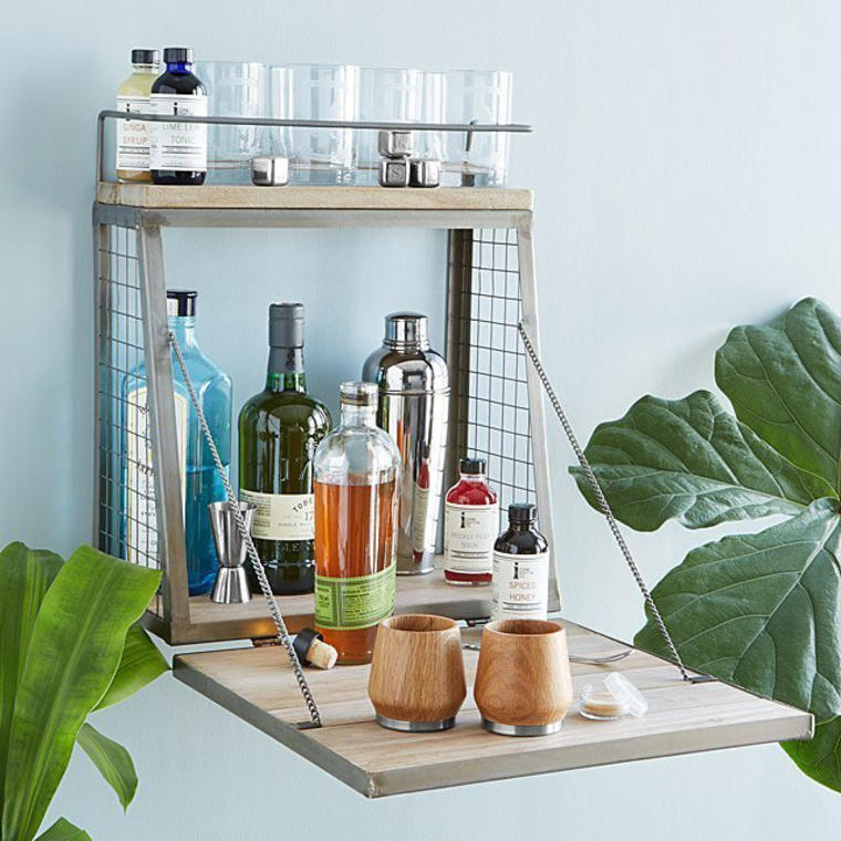 Hanging Cocktail Bar - Uncommon Goods