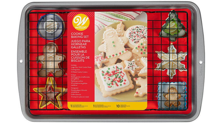 Happy Holidays 12-Pc. Cookie Baking Set - Macy’s