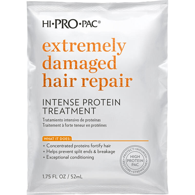 Hi-Pro-Pac Extremely Damaged Hair Repair Intense Protein Treatment - Walmart