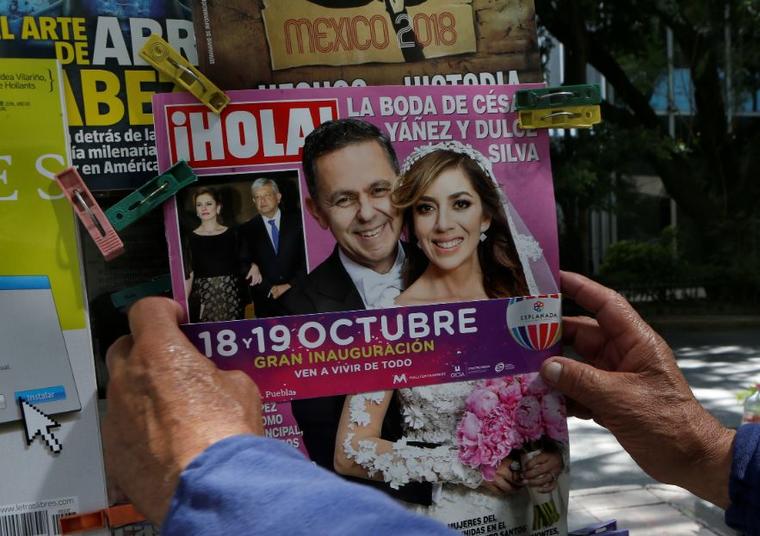 La portada de ¡Hola! de este jueves con el reportaje de la boda de César Yáñez y Dulce María Silva.