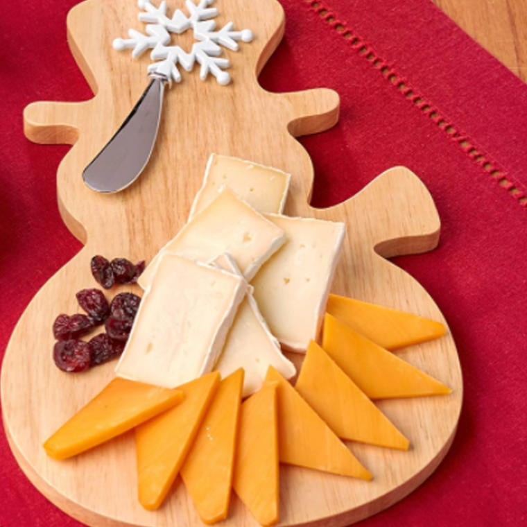 Holiday Cheese Board and Spreader