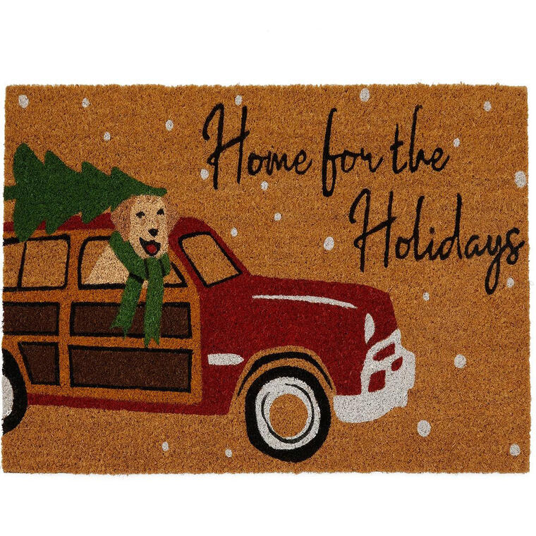 Home for the Holidays Coir Doormat - Macy’s