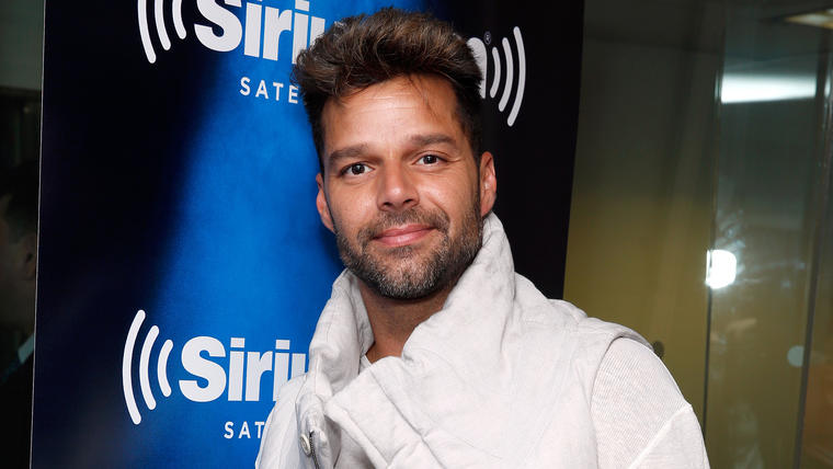 Ricky Martin Visits the SiriusXM Studios