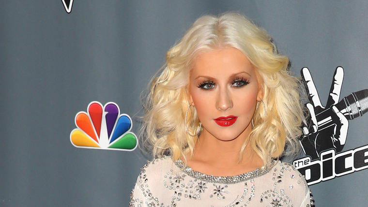 Christina Aguilera "The Voice" Season 5 Top 12 Red Carpet Event