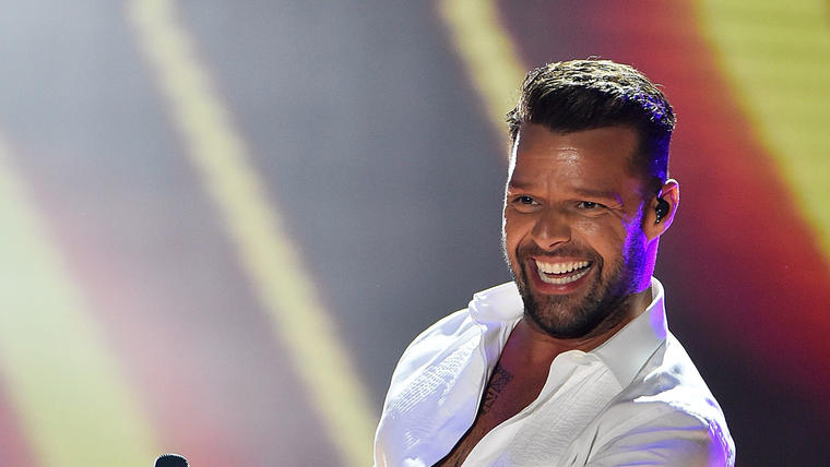 Ricky Martin en el World Music Awards 2014