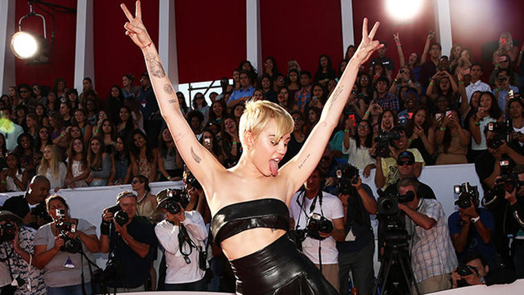 Miley Cyrus en los MTV VMAs 2014