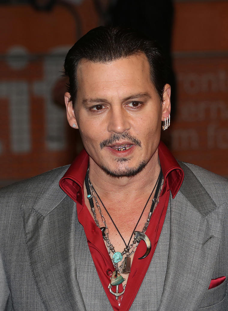 Johnny Depp en el festival de cine de Toronto 2015.