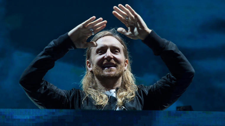 David Guetta en concierto Dubai 2015