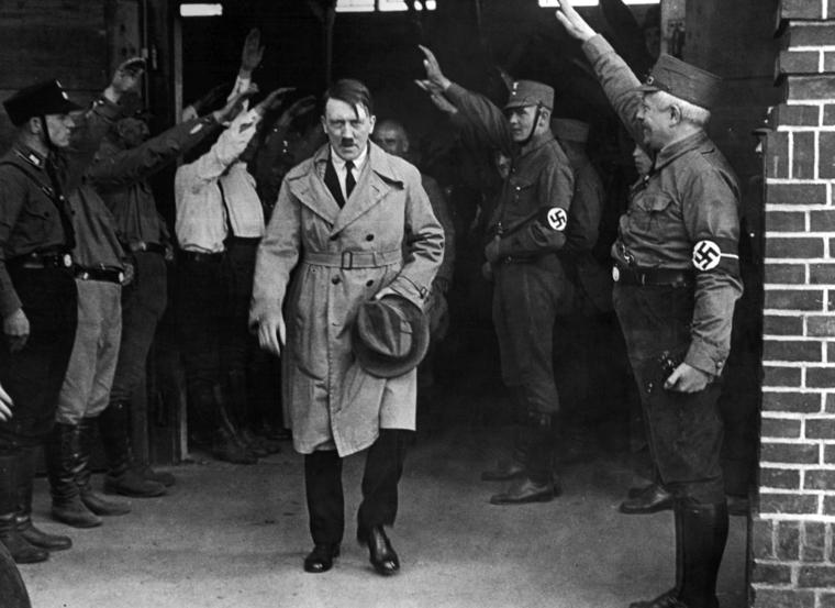 Adolf Hitler en Berlín el 5 de diciembre de 1931.