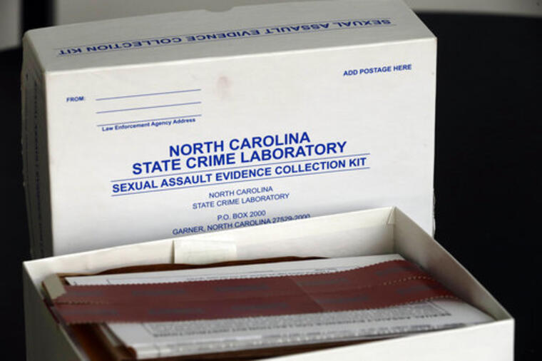 North Carolina rape kit
