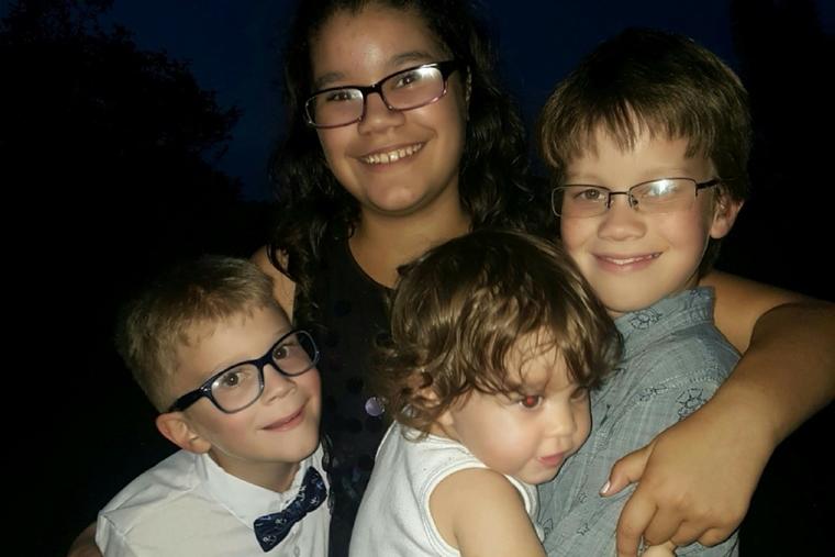 Los cuatro menores asesinados en Orlando después de estar retenidos 21 horas por su padre. 
