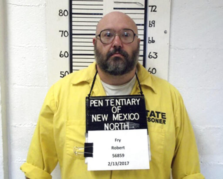 Robert Fry, uno de los últimos dos condenados a muerte en Nuevo México.