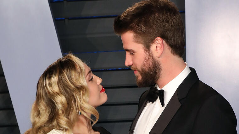 Miley Cyrus and Liam Hemsworth are over 