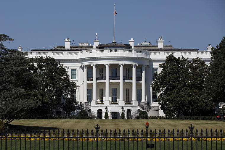 Imagen de la Casa Blanca, en Washington.