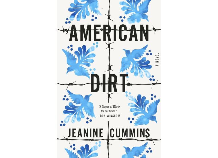 La portada de la novela "American Dirt" de Jeanine Cummins, publicada por Flatiron Books.