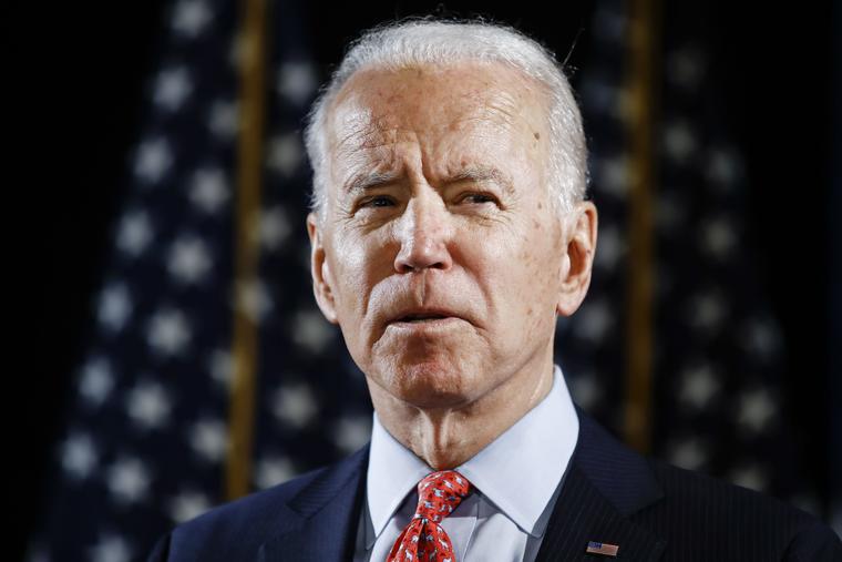 El candidato presidencial demócrata y exvicepresidente Joe Biden 