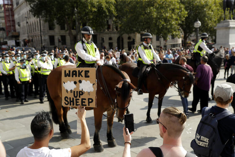 Manifestación en Londres.