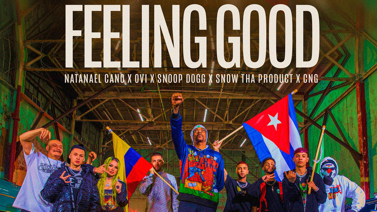 Snoop Dogg, una de las caras más notables de la escena hip-hop de la costa oeste, continúa su incursión en la música latina con el anticipado lanzamiento de la innovadora colaboración "Feeling Good" al lado de Natanael Cano, Ovi, Snow Tha Product y CNG. E