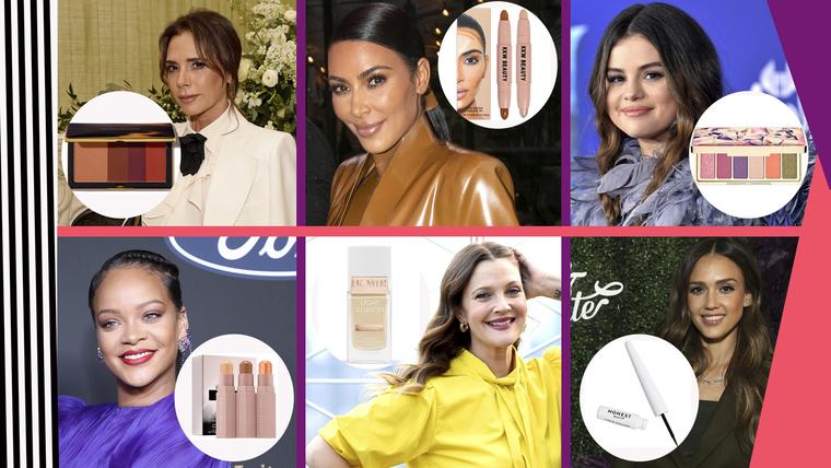 Maquillaje Selena Gomez, Jessica Alba, Victoria Beckham, Kim Kardashian, Rihanna y Drew Barrymore